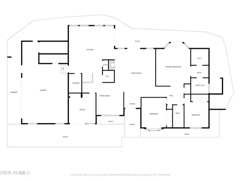 Floorplan - 11645 S Tusayan Ct, Phoenix, AZ 85044 photo 2 of 3