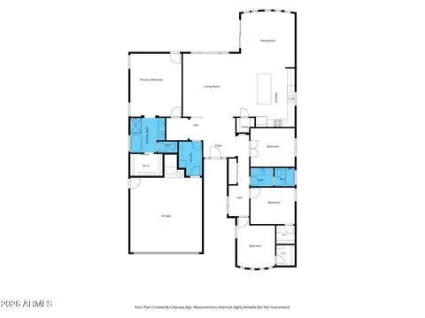 Floorplan - 4017 E Hashknife Rd, Phoenix, AZ 85050 photo 1 of 1