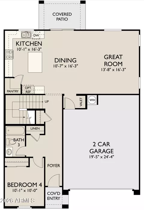 Floorplan - 9341 E Spiral Ave, Mesa, AZ 85212 photo 1 of 2