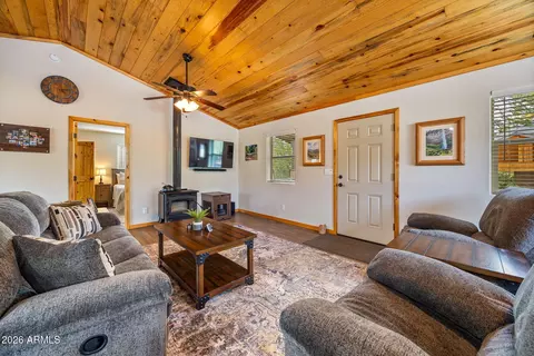 Living - 3111 Cedar Dr, Overgaard, AZ 85933 photo 1 of 3