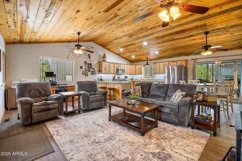 Living - 3111 Cedar Dr, Overgaard, AZ 85933 photo 3 of 3