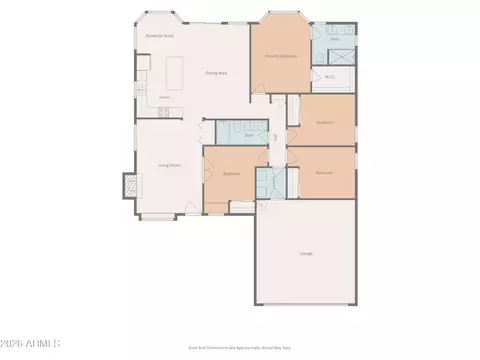 Floorplan - 1509 E Windsong Dr, Phoenix, AZ 85048 photo 1 of 1