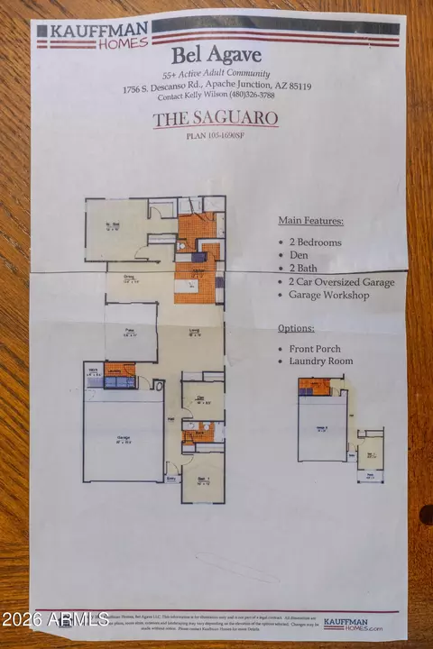 Floorplan - 1778 S Hayley Rd, Apache Junction, AZ 85119 photo 1 of 1