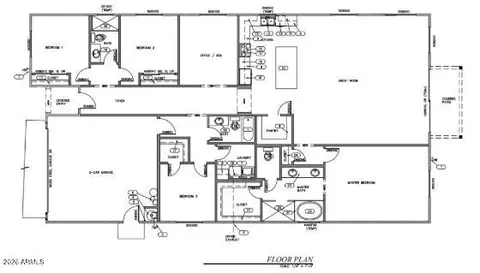Floorplan - 415 S Robert Rd S, Tempe, AZ 85281 photo 2 of 2