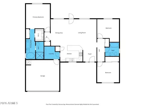 Floorplan - 11510 E Milagro Ave, Mesa, AZ 85209 photo 1 of 1