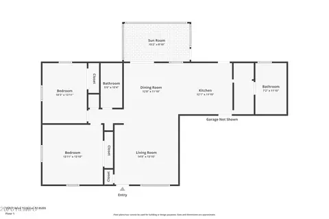 Floorplan - 5909 E Boise St, Mesa, AZ 85205 photo 1 of 2