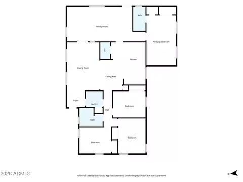 Floorplan - 4539 N 10th Ave, Phoenix, AZ 85013 photo 2 of 2