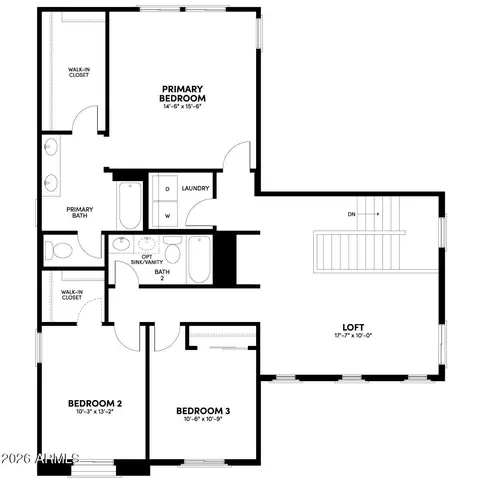 Floorplan - 10193 S Miners Run Trl, Apache Junction, AZ 85120 photo 2 of 2