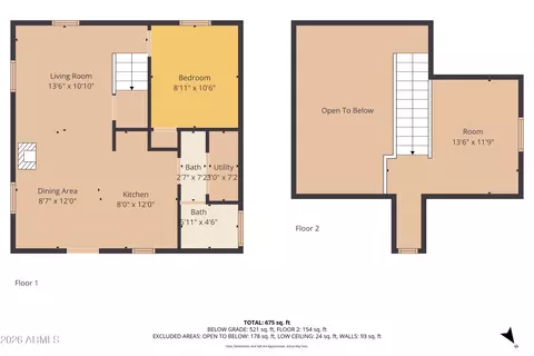 Floorplan - 3390 Apache Dr, Overgaard, AZ 85933 photo 5 of 6