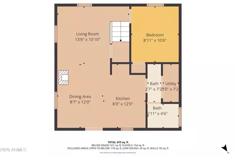 Floorplan - 3390 Apache Dr, Overgaard, AZ 85933 photo 3 of 6