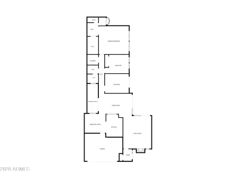 Floorplan - 2522 E Oregon Ave, Phoenix, AZ 85016 photo 1 of 1