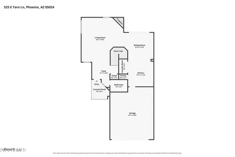 Floorplan - 525 E Taro Ln, Phoenix, AZ 85024 photo 1 of 1