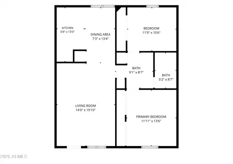 Floorplan - 3737 E Turney Ave #226, Phoenix, AZ 85018 photo 1 of 1
