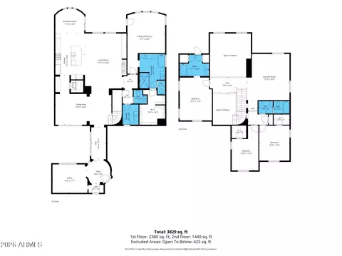 Floorplan - 3726 E Cat Balue Dr, Phoenix, AZ 85050 photo 3 of 3