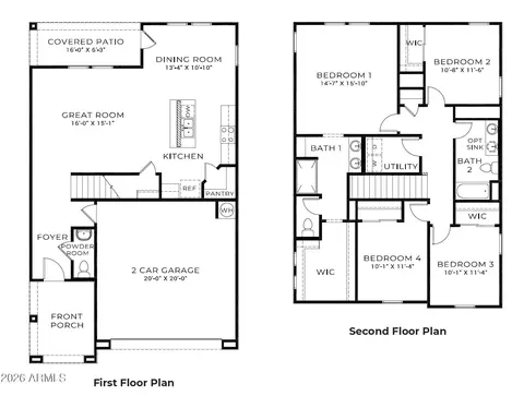 Floorplan - 2826 W Shepperd Ave, Apache Junction, AZ 85120 photo 1 of 1