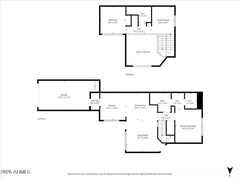 Floorplan - 1633 E Lakeside Dr #76, Gilbert, AZ 85234 photo 1 of 1