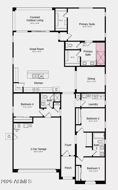 Floorplan - 10166 W Mitchell Ave, Avondale, AZ 85392 photo 1 of 1