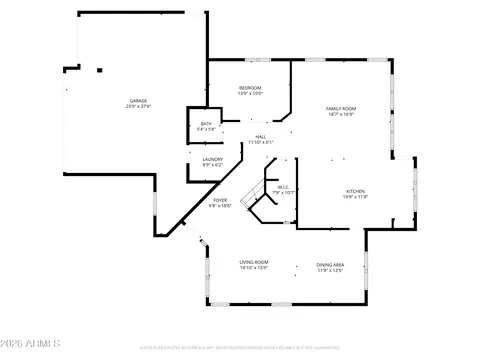 Floorplan - 3316 E Maplewood St, Gilbert, AZ 85297 photo 2 of 3