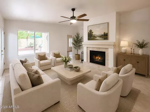 Living - 4333 E Hartford Ave, Phoenix, AZ 85032 photo 4 of 5