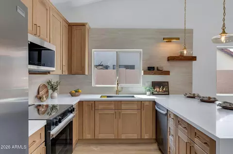 Kitchen - 5850 E Fairfield St, Mesa, AZ 85205 photo 2 of 2
