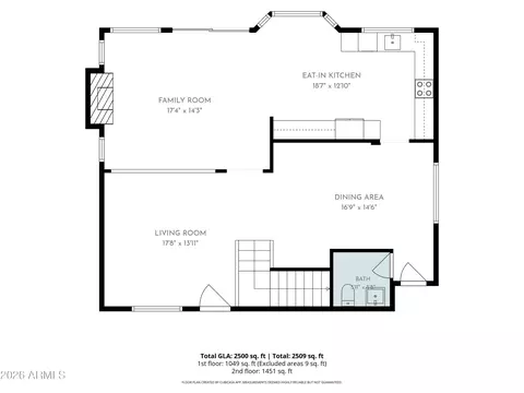 Floorplan - 4640 E Chisum Trl, Phoenix, AZ 85050 photo 2 of 3
