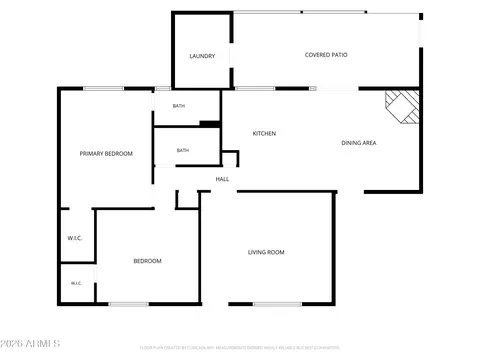 Floorplan - 2336 E Waltann Ln, Phoenix, AZ 85022 photo 1 of 1