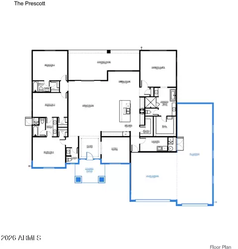 Floorplan - 1644 E Creek Canyon Rd, Phoenix, AZ 85086 photo 1 of 1