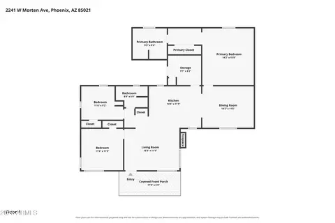 Floorplan - 2241 W Morten Ave, Phoenix, AZ 85021 photo 1 of 1
