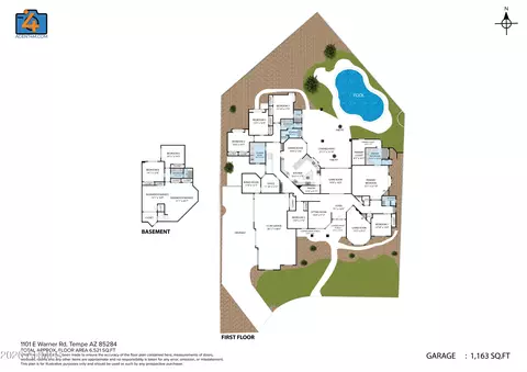 Floorplan - 1101 E Warner Rd #124, Tempe, AZ 85284 photo 1 of 1