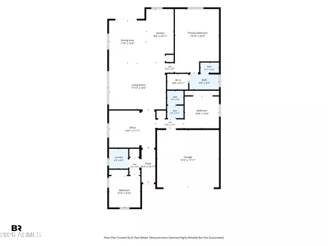 Floorplan - 3215 E Russell St, Mesa, AZ 85213 photo 1 of 1