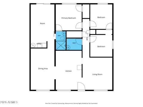 Floorplan - 648 E 10th Dr, Mesa, AZ 85204 photo 2 of 2