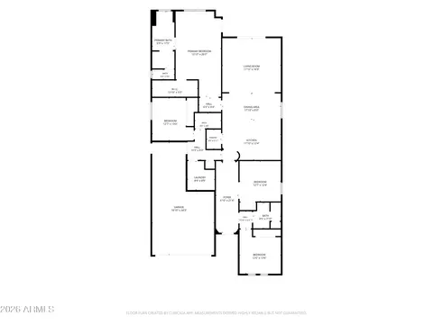 Floorplan - 8312 E Jensen Cir, Mesa, AZ 85207 photo 1 of 1