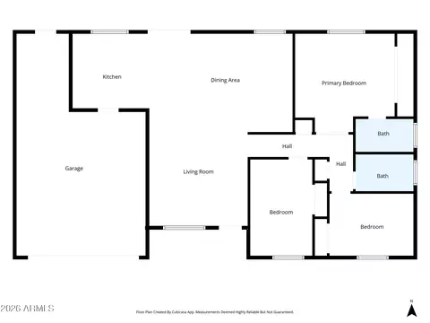 Floorplan - 4132 E Greenway Ln, Phoenix, AZ 85032 photo 1 of 1