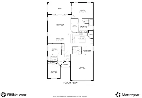 Floorplan - 4424 E Muriel Dr, Phoenix, AZ 85032 photo 1 of 2
