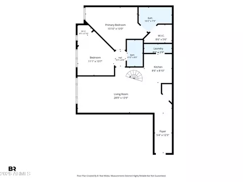 Floorplan - 1701 E Colter St #401, Phoenix, AZ 85016 photo 1 of 3
