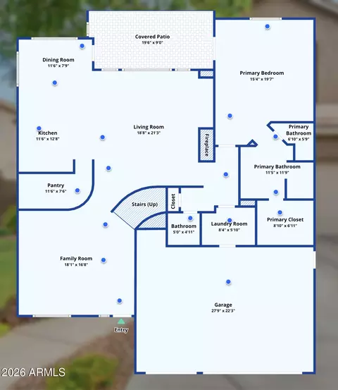 Floorplan - 711 N Pheasant Dr, Gilbert, AZ 85234 photo 1 of 2
