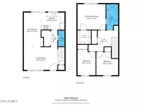 Floorplan - 415 E Redmon Dr, Tempe, AZ 85283 photo 3 of 3