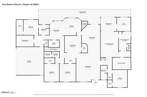 Floorplan - 84 E Buena Vista Dr, Tempe, AZ 85284 photo 1 of 1