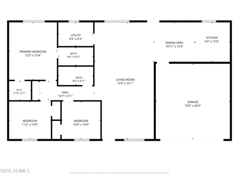 Floorplan - 3527 E Batten Rd, Eloy, AZ 85131 photo 1 of 1