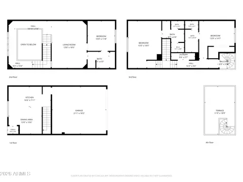 Floorplan - 7841 N 21st Ave, Phoenix, AZ 85021 photo 3 of 3
