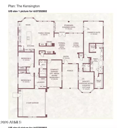 Floorplan - 3083 E Linda Ln, Gilbert, AZ 85234 photo 1 of 1