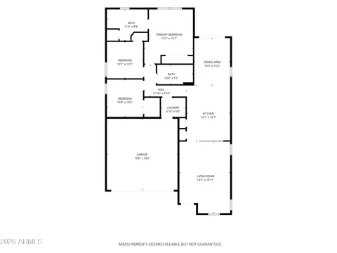 Floorplan - 3924 E Kent Ave, Gilbert, AZ 85296 photo 1 of 1