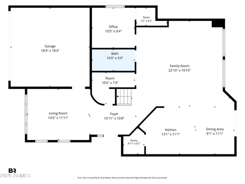 Floorplan - 1361 E Jasper Dr, Gilbert, AZ 85296 photo 3 of 3