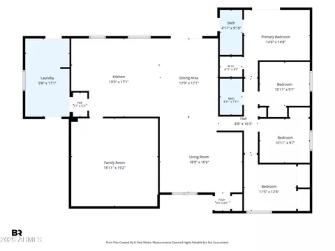 Floorplan - 2190 E Greenway Dr, Tempe, AZ 85282 photo 1 of 1