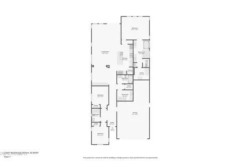 Floorplan - 2108 E Warbler Rd, Gilbert, AZ 85297 photo 1 of 1