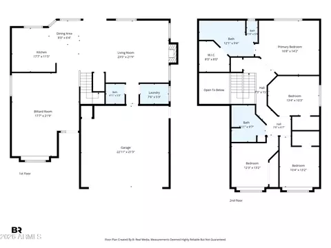 Floorplan - 2709 E Thunderhill Pl, Phoenix, AZ 85048 photo 3 of 3