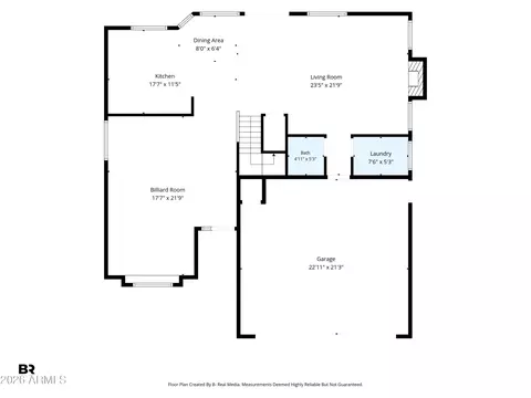 Floorplan - 2709 E Thunderhill Pl, Phoenix, AZ 85048 photo 1 of 3