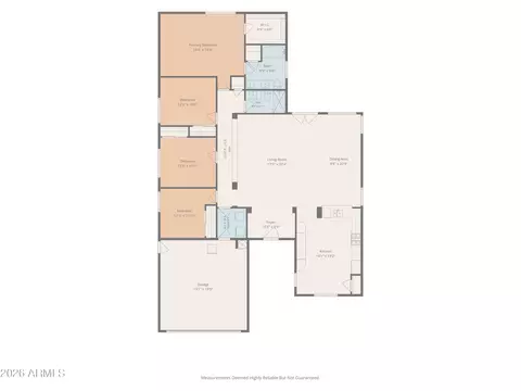 Floorplan - 11450 E Quicksilver Ave, Mesa, AZ 85212 photo 1 of 1