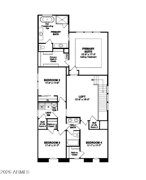 Floorplan - 107 E Windsor Dr, Gilbert, AZ 85296 photo 2 of 2