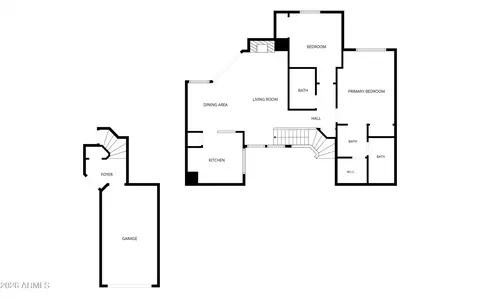 Floorplan - 1633 E Lakeside Dr #165, Gilbert, AZ 85234 photo 3 of 3